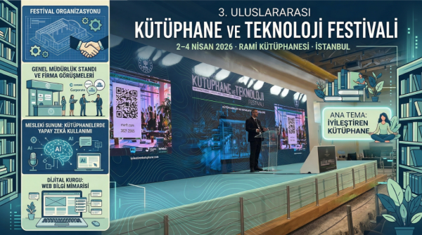 Rami’de üç gün: sahada, sunumda, organizasyonda ve dijital kurguda 3. Uluslararası Kütüphane ve Teknoloji Festivali